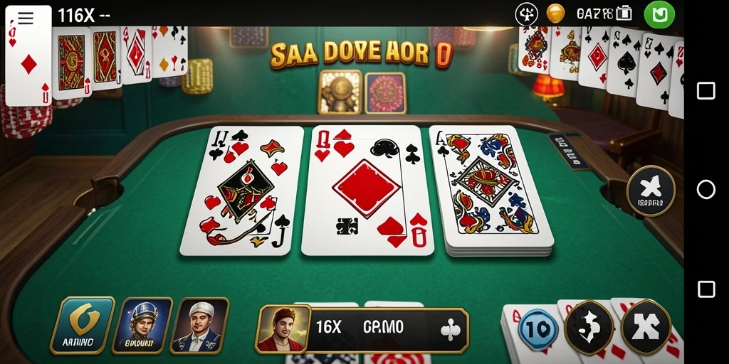 Screenshot gameplay Domino yang menarik dan menantang.