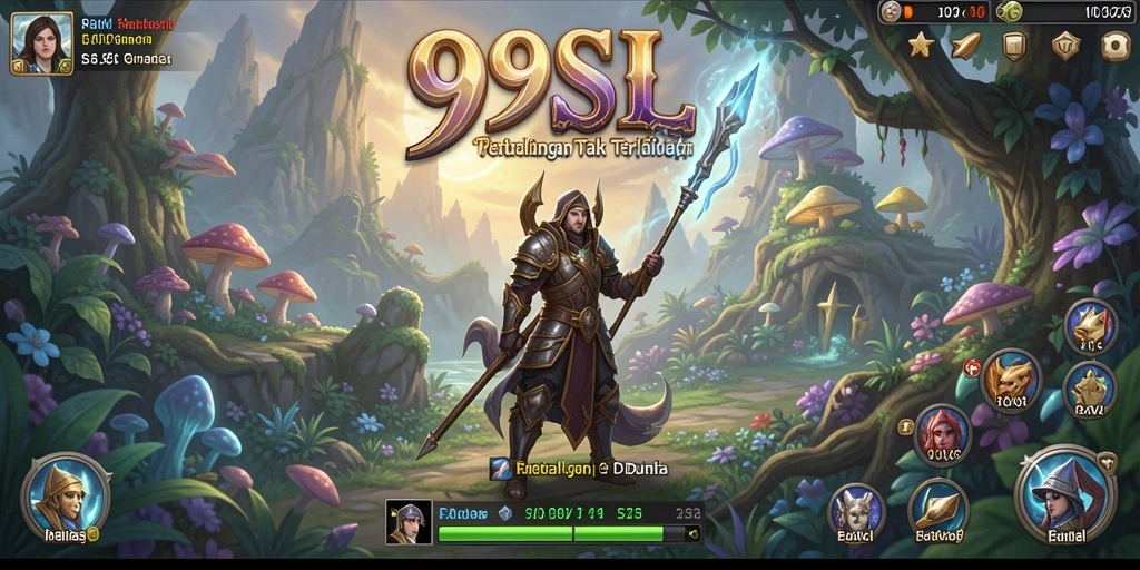Screenshot 99SL menampilkan gameplay yang penuh aksi dan eksplorasi.