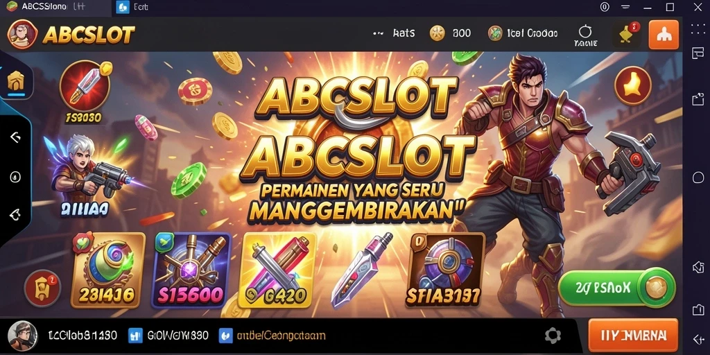 Tampilan gameplay seru ABCSLOT yang mendebarkan.