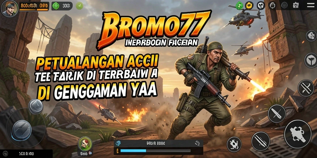 Tangkapan layar BROMO77 menampilkan aksi mendebarkan dalam gameplay.