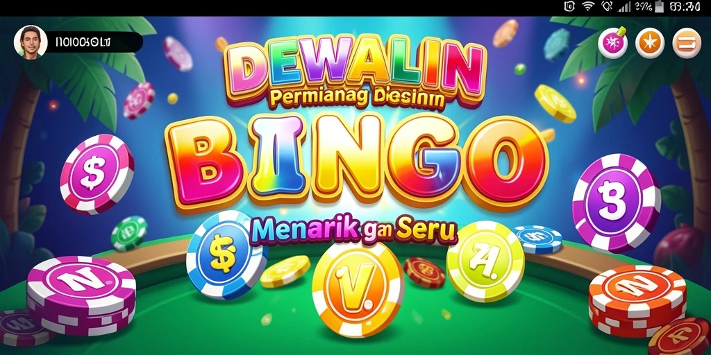 Tampilan seru gameplay Bingo di DEWALIN dengan banyak pemain.