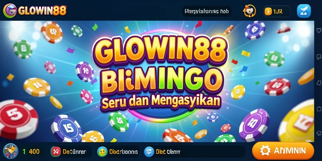 Tampilan gameplay Bingo yang menarik di GLOWIN88.