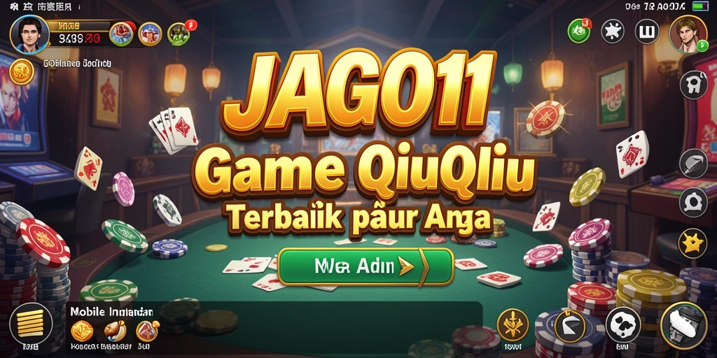 Screenshot gameplay seru JAGO11 menampilkan aksi QiuQiu yang mendebarkan.