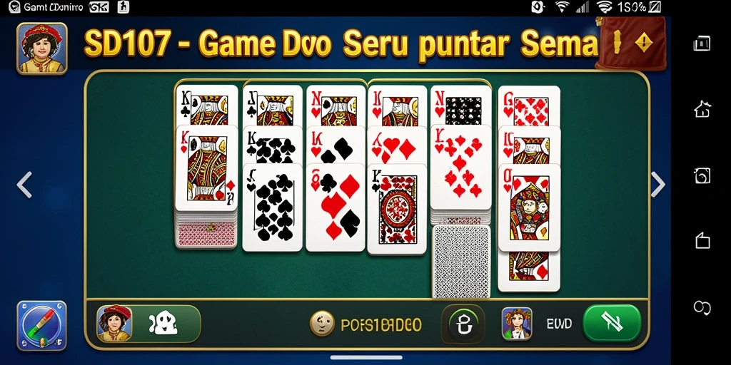 Gameplay SD107 yang menarik dengan suasana Domino yang seru.